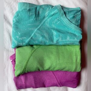 Lululemon Swiftly Long Sleeve - Lot of 3